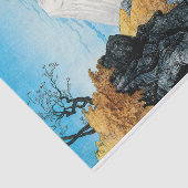 Opvoet van de Ashitaka-berg (1932) door Hiroaki Ta Tissuepapier (Detail)