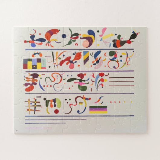 Opvolging, Kandinsky Legpuzzel (Horizontaal)