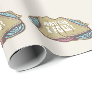Opvouwbare kleding, wasdag cadeaupapier