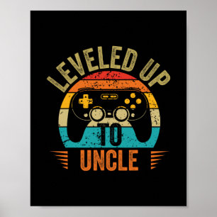 Opwaarderen naar oom 2025 Grappige videogamer vint Poster