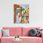 Opwaardering van de Magi Canvas Afdruk (Insitu (Woonkamer))
