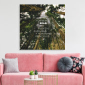 Opwaartse bril #1 (24x24) canvas afdruk (Insitu (Woonkamer))