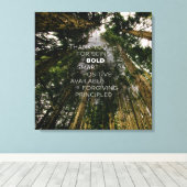 Opwaartse bril #1 (24x24) canvas afdruk (Insitu (Houten vloer))