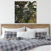 Opwaartse bril #1 (24x24) canvas afdruk (Insitu (Slaapkamer))