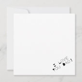 Opwarming van de Aarde - Brandend huis - Vaderdag Kaart (Achterkant)