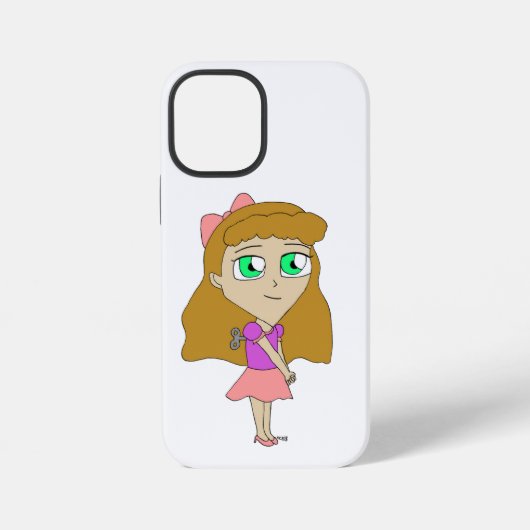 opwind chibi iPhone hoesje (Achterkant)