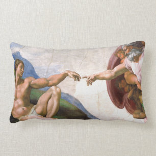 Opzet van Adam door Michelangelo Kussen