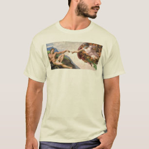 Opzet van Adam door Michelangelo T-shirt