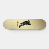 Opzet van gamespeler skateboard (Horizontaal)