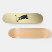 Opzet van gamespeler skateboard (Horizontaal)