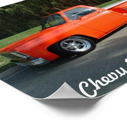 Opzij, Chevy Stepside Classic!! Poster (Hoek)