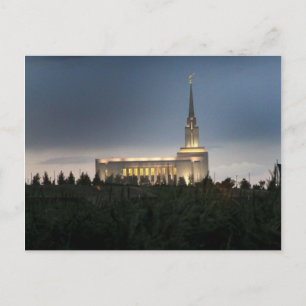 Oquirrh Mountain LDS Utah tempel Briefkaart