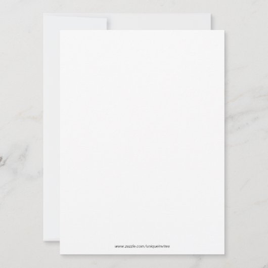 Or 40 et invitations fabuleuses (Dos)