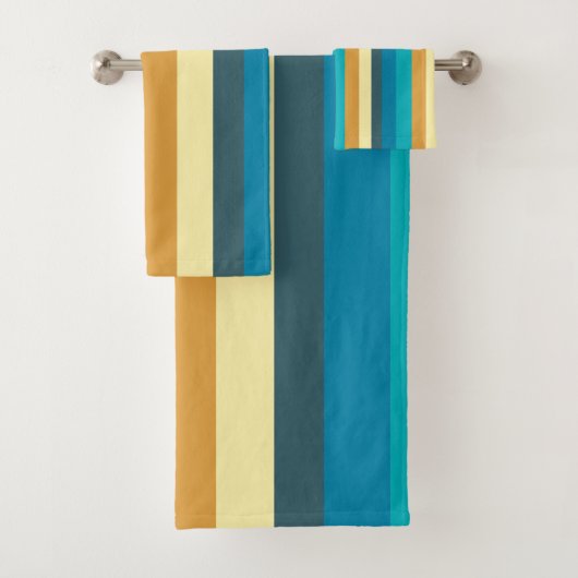Or. Bandes bleues et turquoise (En situation)