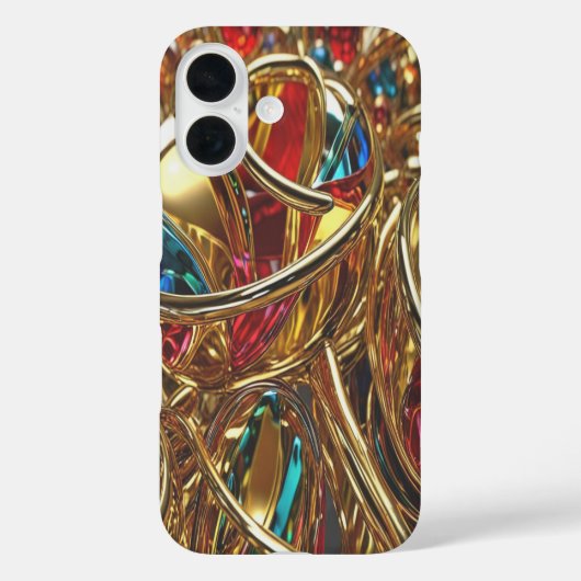 Or & Bijoux #18 - iPhone 16 Coque (Verso)