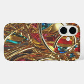 Or & Bijoux #18 - iPhone 16 Coque (Verso (horizontal))