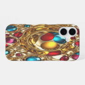 Or & Bijoux #4 - iPhone 16 Coque (Verso Horizontal)