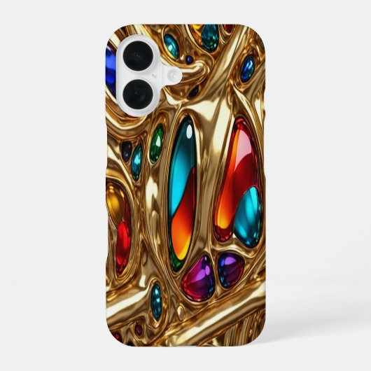 Or & Bijoux #9 - iPhone 16 Coque (Verso)