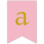 Or blanc de rose de bannière d'étamine de joyeux (Troisième drapeau)