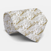 OR BLANC MARBÉ CRAVATE OCÉAN ABSTRAIT (Roulé)