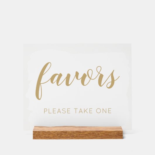 Or Blanc S'Il Vous Plaît Prendre Un Mariage Faveur (Recto)