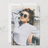 or blush agate Nurse pinning cérémonie Invitation (Dos)