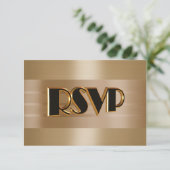 or carte RSVP (Debout devant)