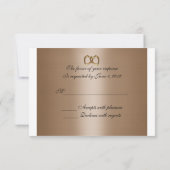 or carte RSVP (Dos)