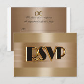 or carte RSVP (Devant / Derrière)