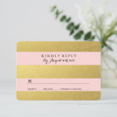 OR CHIC | CARTES RSVP ROSES (Debout devant)