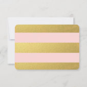 OR CHIC | CARTES RSVP ROSES (Dos)