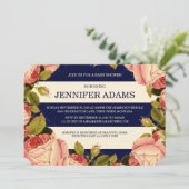 OR CHIC | INVITATION BABY SHOWER BOTANIQUE (Debout devant)