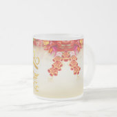 Or chinois floral Papier coupé Rat 2020 FG Mug (Devant droit)