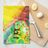 or coeur mural serviette (Quart Plié)