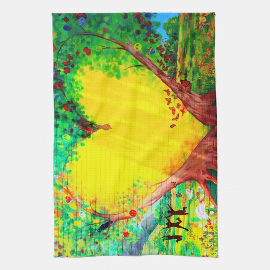 or coeur mural serviette (Vertical)