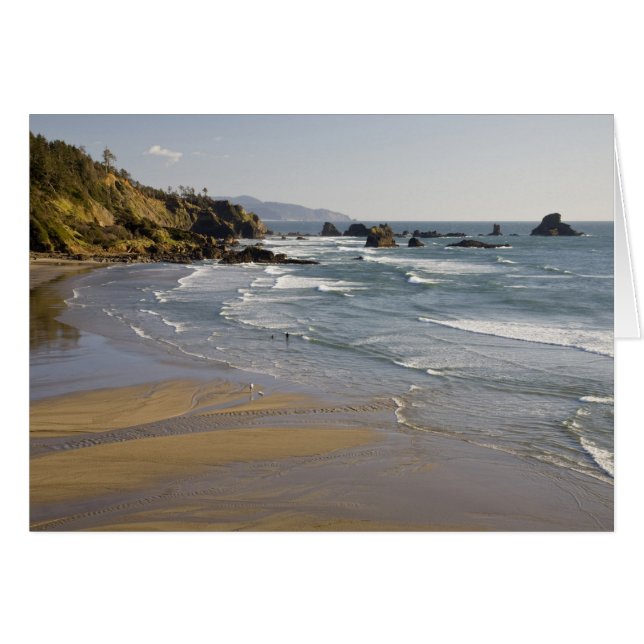 OR, côte de l'Oregon, Ecola State Park, Indien (Devant horizontal)