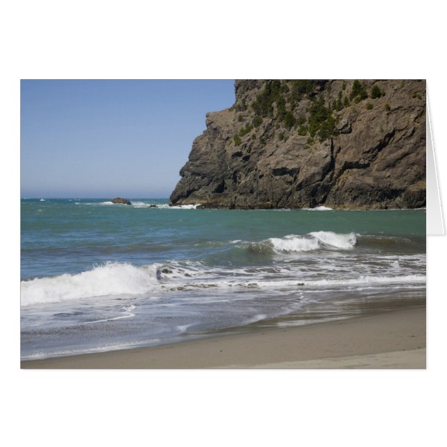 OR, côte de l'Oregon, plage de Whaleshead, Sud (Devant horizontal)
