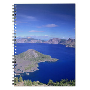 OR, Crater Lake NP, Wizard Island en Crater Notitieboek