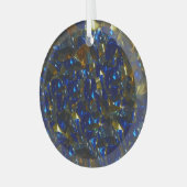 Or cristal bleu Cercle ornement (Avant gauche)