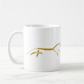 Or de cheval d'Uffington, tasse (Gauche)