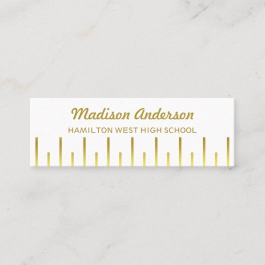 Or de Deco d'insertion de dernière année de carte (Devant)