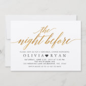 Or de Faux la nuit avant invitation (Devant)