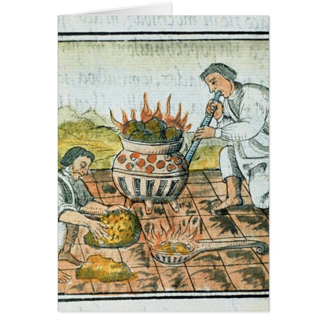 Or de fonte et de moulage dans l'empire aztèque (Devant)