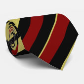 Or de grenat et cravate régimentaire de rayure du (Roulé)