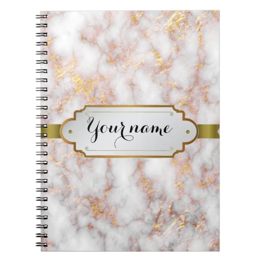 Or de marbre de carnet (Devant)