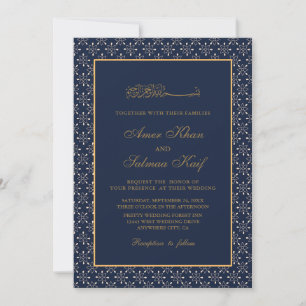 or design mariage musulman Invitations