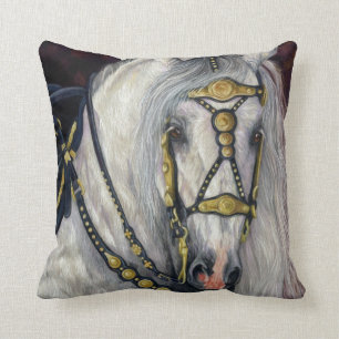 Or espagnol - coussin de cheval de concepteur