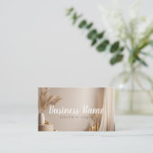 Or esthétique et Carte de visite neutre (Debout devant)