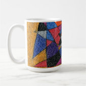 "Or et bijoux" Abstract Design Mug (Gauche)