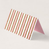 Or et carte de visite plié par boulangerie barré (Dos)